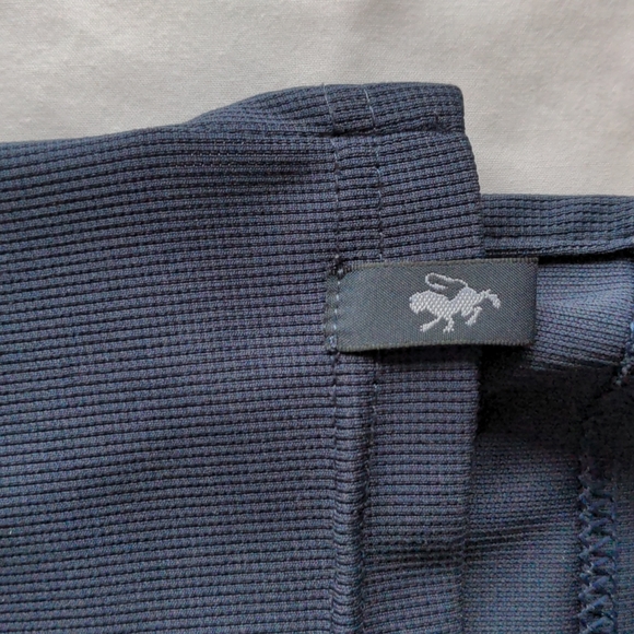 Chase Edward Golf short sleeve polyester polo size:XL Men's Navy Blue - Picture 5 of 6